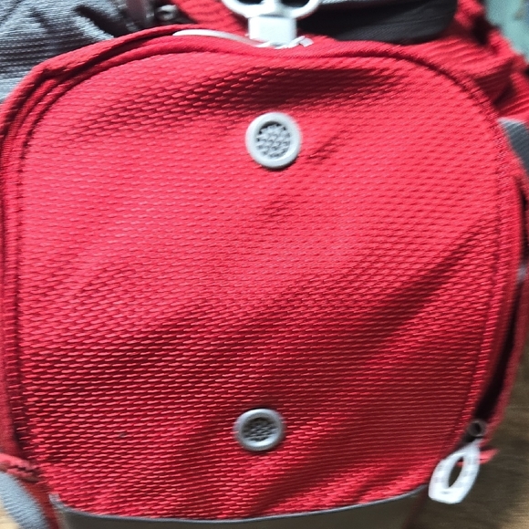 Tumi Red and Gray Men's Duffel Bag - Picture 10 of 16